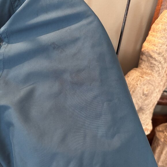 Women’s L.L. Bean Hooded Coat Thinsulate Winter Small 0FJS3 Blue Pockets - Picture 12 of 14